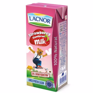 Lacnor Strawberry Milk, 180ml