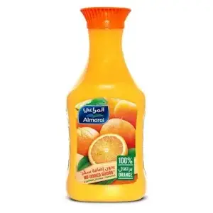 Almarai 100% Orange Juice with Pulp No Added Sugar, 1.4 Litre
