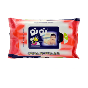 Nunu Baby Wipes with Lotion, 40 Count.