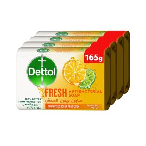 Dettol Fresh Anti-Bacterial Soap Value 165 g