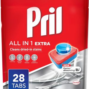 Pril Automatic Dishwashing Tabs All in 1 28 Tabs