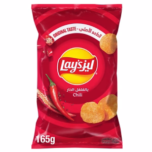 lays chili  Chips, 165 g
