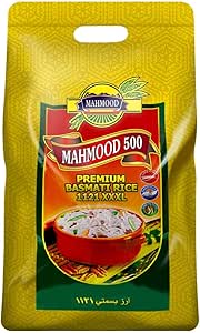 Mahmood 500 premium basmati rice 1121-1 kg white