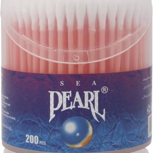 Sea Pearl Cotton Swabs - 200 Pieces