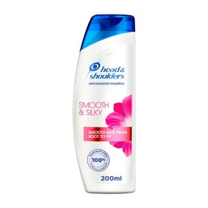 Head & Shoulders Smooth & Silky Anti-Dandruff Shampoo for Dry and Frizzy Hair 400 ml
