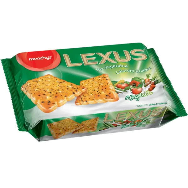 LEXUS CRACKER VEGETABLE 200G
