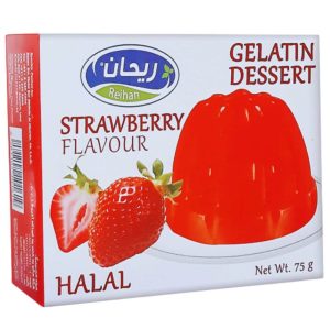 Rihan Strawberry Flavored Jelly Dessert