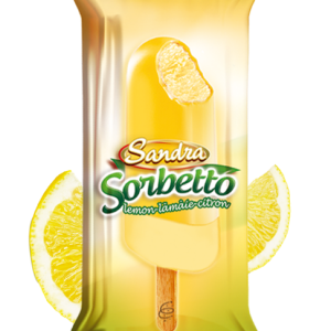 Sandra ice cream mini lemon  55 g
