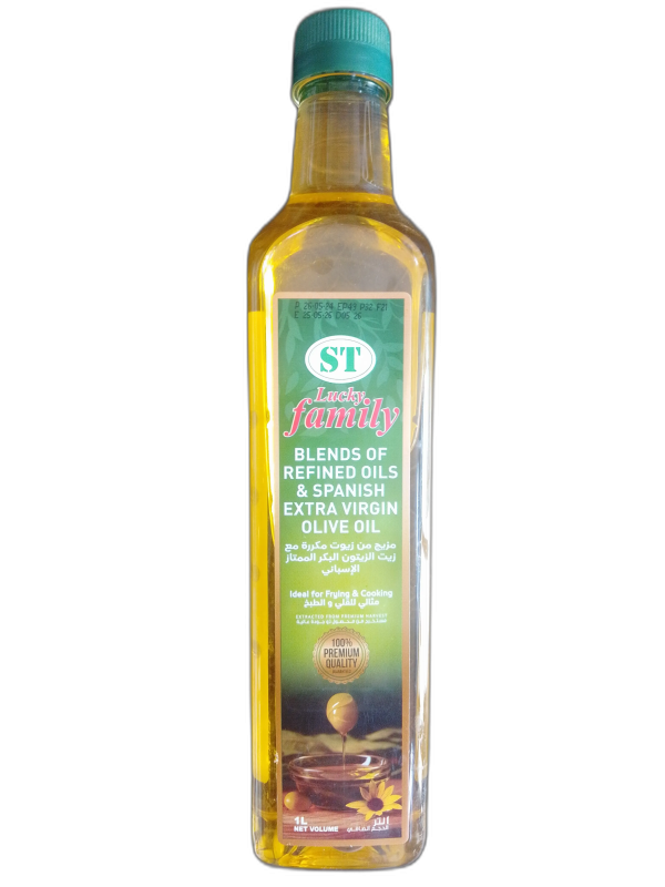 Lucky Family Blend of Refined Oils & Spanish Extra Virgin Olive Oil
