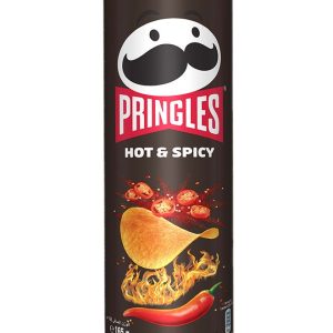Pringles Hot And Spicy Flavored Chips