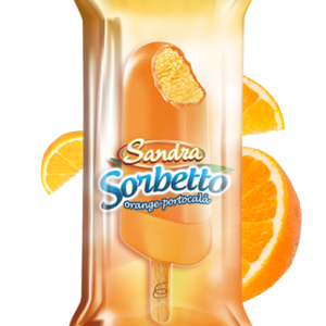 Sandra ice cream mini orange  55 g