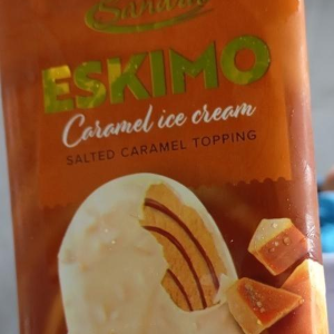 SANDRA Ice cream ESKIMO caramel 80g