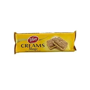 Tiffany Creams Mango Cream Sandwich Biscuits, 80g