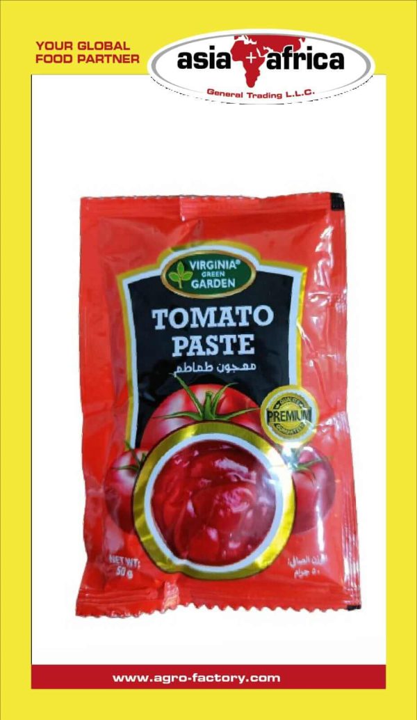Virginia Green Garden Tomato Paste 50 gm Packet