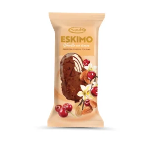 SANDRA Ice cream ESKIMO vanilla and cherry 80g