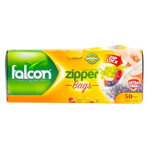 Falcon Zipper Bags Size 18cm x 21cm 50pcs