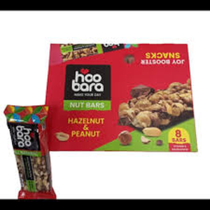 hoobara nut bar hazelnuts and peanuts