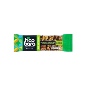 hoobara nut bar pistachio and pumpkin seeds