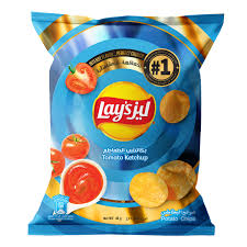 lays Tomato Ketchup Flavoured Potato Chips, 25 g