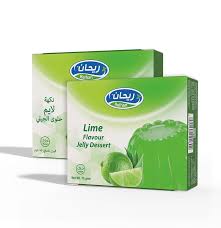Rihan Lime Flavored Jelly Dessert
