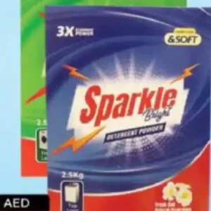 SPARKLE BRIGHT DETERGENT POWDER 2.5 KG