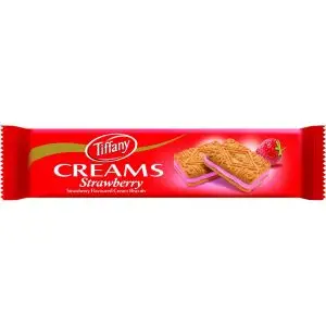 Tiffany Cream Strawberry Biscuit 80g